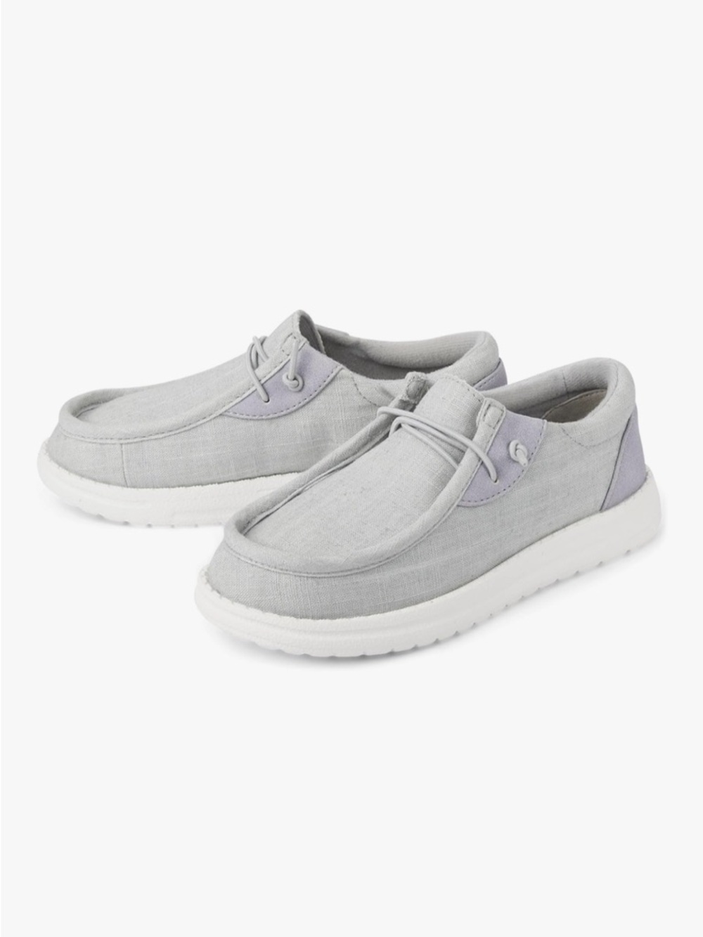 The Children’s Place infant Casual Slip-On Shoe in Light Gray NWT - Picture 2 of 4